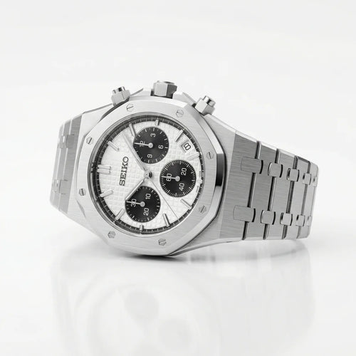 Royal Oak Seiko Mod Royal Oak "Panda Cronógrafo"