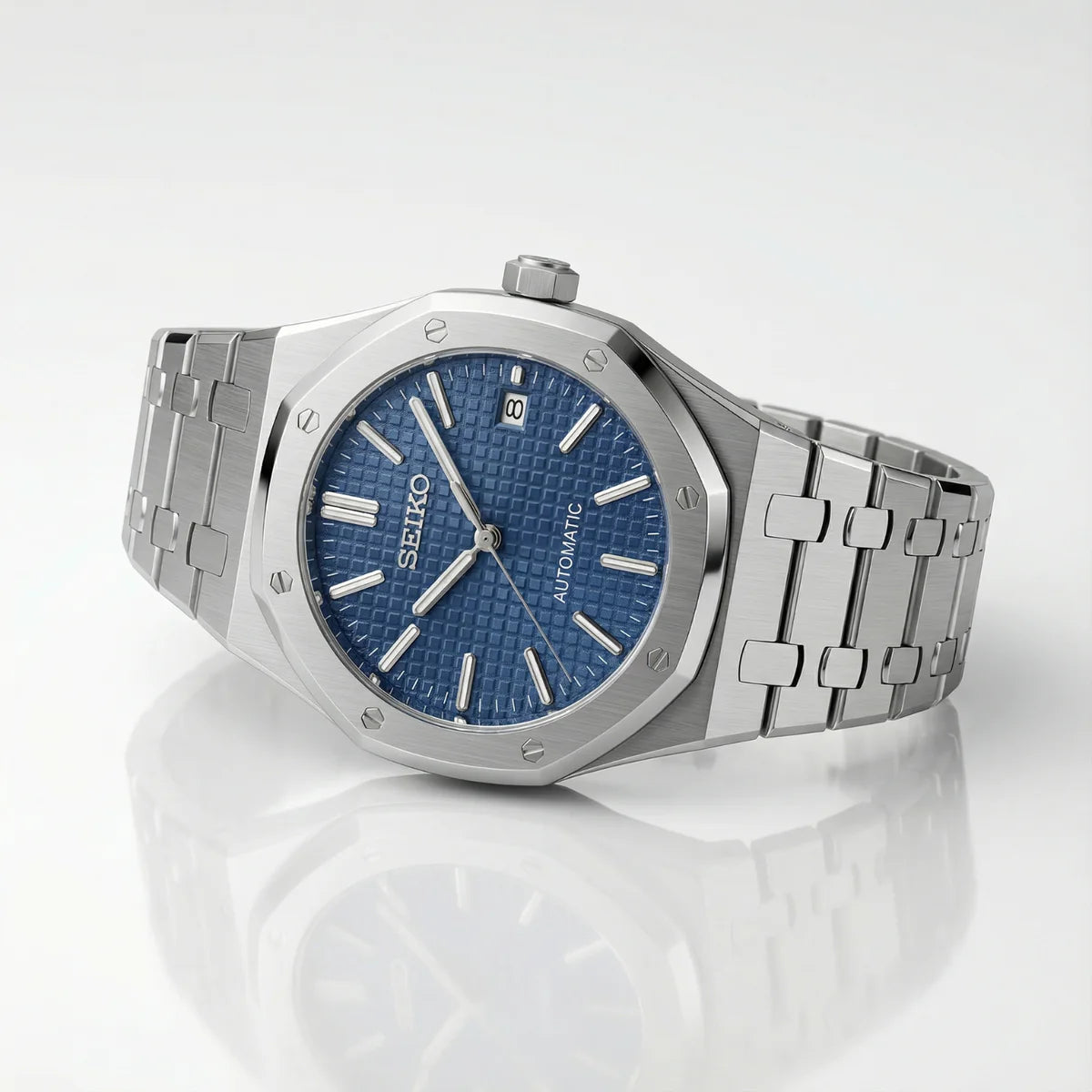 Seiko Mod Royal Oak "Navy blue"