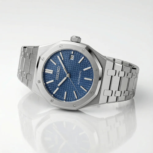 Royal Oak Seiko Mod Royal Oak "Navy blue"