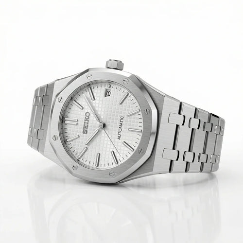 Royal Oak Seiko Mod Royal Oak "Blanco"