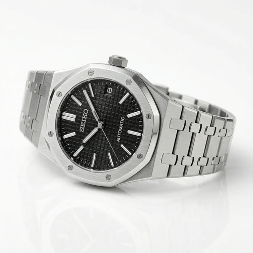 Royal Oak Seiko Mod Royal Oak "Negro"