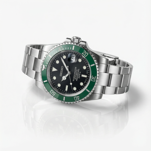 Submariner Seiko Mod Submariner "Starbucks"
