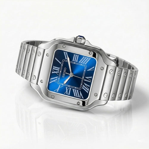 Santos Seiko Mod Santos "Azul"
