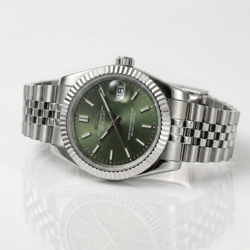 Datejust y Daydate SeikoJust-Olive