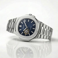 Seiko Mod Nautilus "Azul Open Heart"