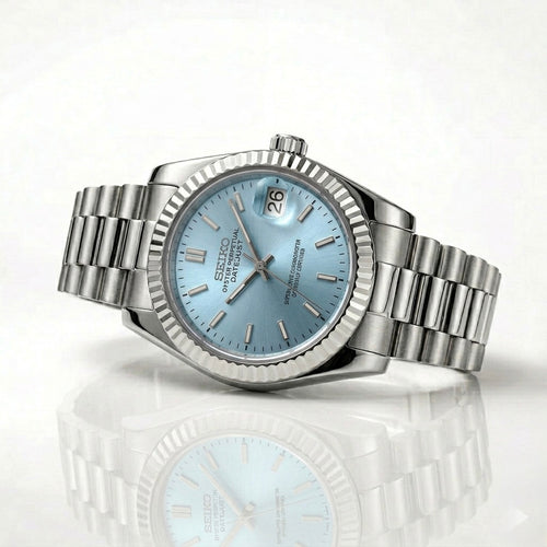 Datejust y Daydate SeikoJust-Ice Blue