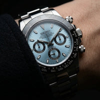 Seiko Mod Daytona "Ice Blue"