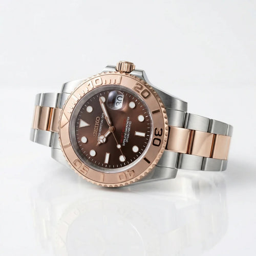 Submariner Seiko Mod Submariner Rose Gold