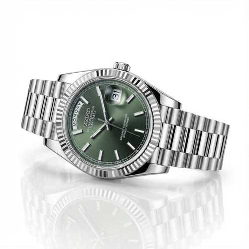 Datejust y Daydate SeikoJust - Mint Green