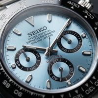 Seiko Mod Daytona "Ice Blue"